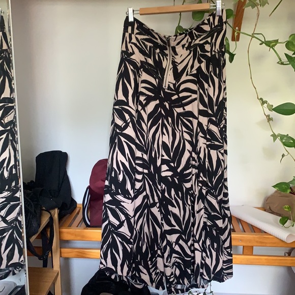 Free People Wide Print Pants - Picture 2 of 4